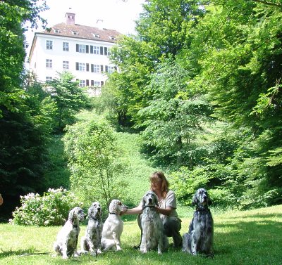 3.6.2007 vor Schloss Greifenberg am Ammersee