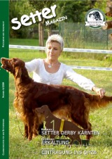 Titelbild: Loving Red Cute Dia mit Besitzerin Gertrude Rehberger, Master of Setter Day-Krnten 2008