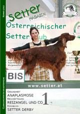 Titelbild: Icy Breeze Jay Slovak Base, Master of Setter-Day 2013, Heftdownload 2,6 MB